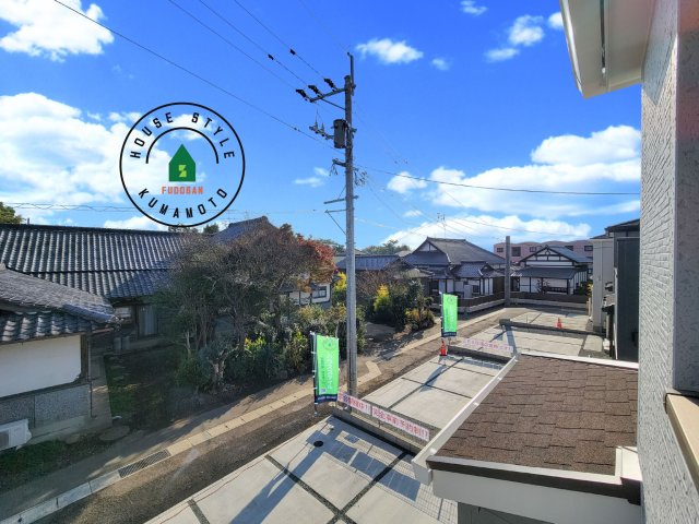 熊本市北区龍田7丁目第4-5棟（4号棟）の展望|眺望や窓からの景色が良いと、家で過ごす時間も快適です。