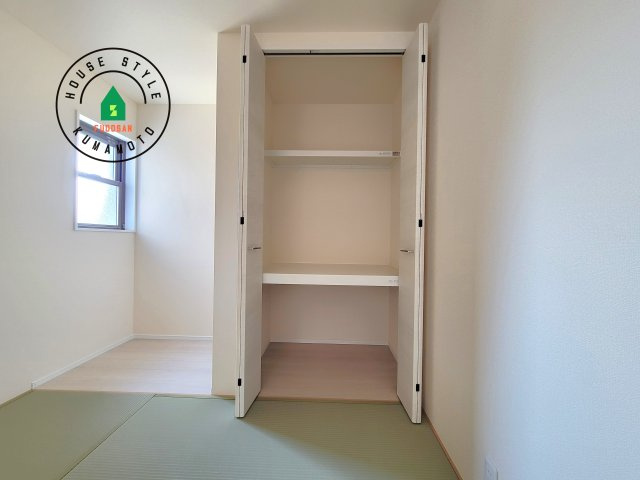 熊本市北区龍田7丁目第4-5棟（4号棟）の収納|収納には困りません。