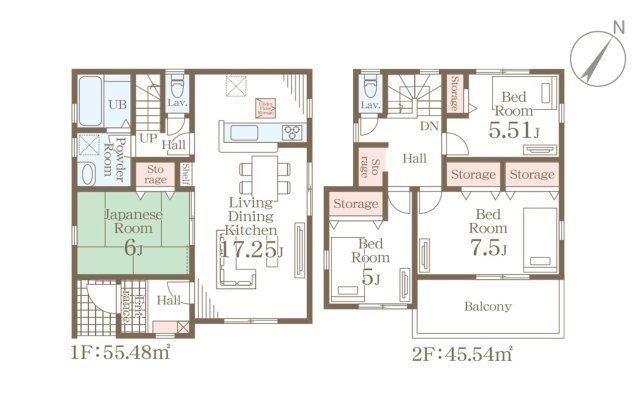 熊本市北区龍田7丁目第4-5棟（3号棟）