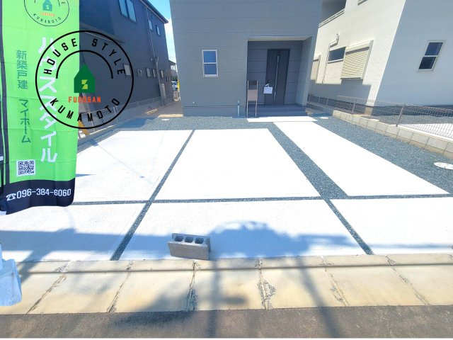 菊池市西寺第1-8棟（7号棟）の駐車場|駐車場になります。