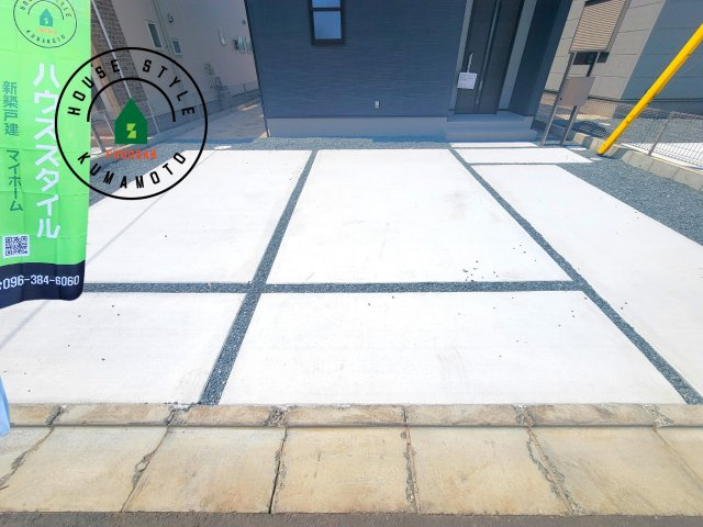 菊池市西寺第1-8棟（6号棟）の駐車場|駐車場になります。