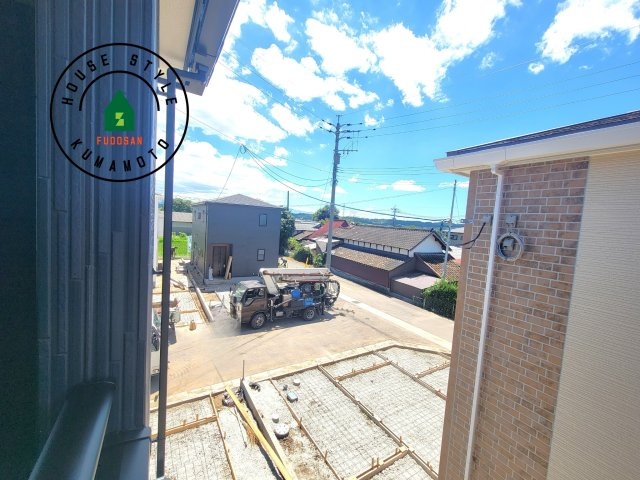 菊池市西寺第1-8棟（6号棟）の展望|眺望や窓からの景色が良いと、家で過ごす時間も快適です。