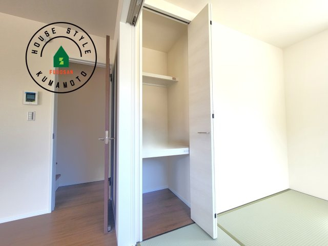 菊池市西寺第1-8棟（5号棟）の収納|収納には困りません。