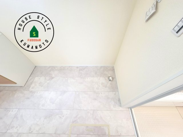 菊池市西寺第1-8棟（3号棟）のランドリースペース|ランドリースペースとなります。広々して有効的にご使用できます。 