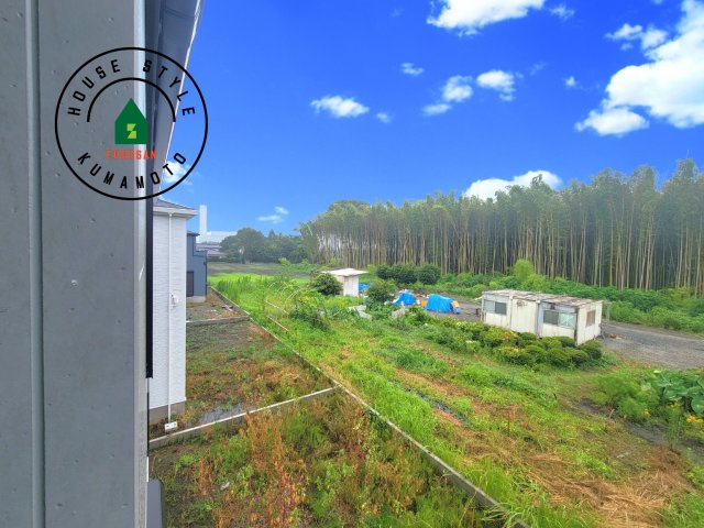 熊本市東区戸島西7丁目第7-3棟（1号棟）の展望|眺望や窓からの景色が良いと、家で過ごす時間も快適です。