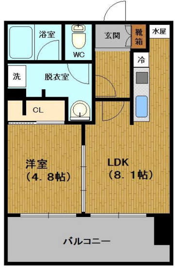 【間取り】 | PIER PARK 渡辺通　★プライスホームなら仲介手数料が割引価格です★