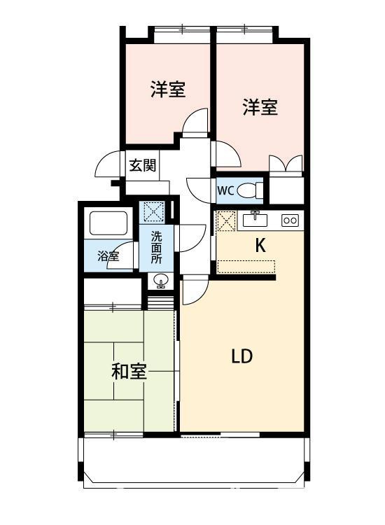 リベルテ東山の和室