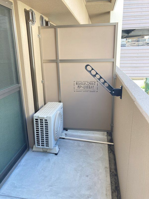 パインリッチのバルコニー