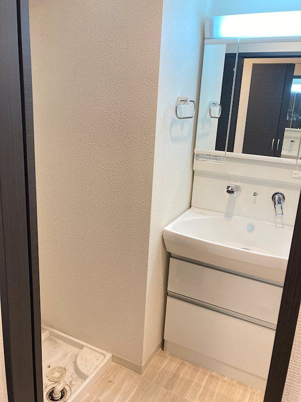 パインリッチの洗面所