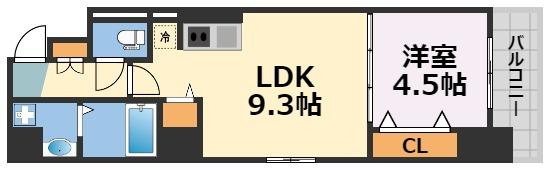 藤の邸　江戸堀の間取り