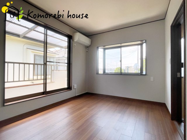 白岡市西2丁目　中古一戸建ての寝室|使い勝手のいい寝室です