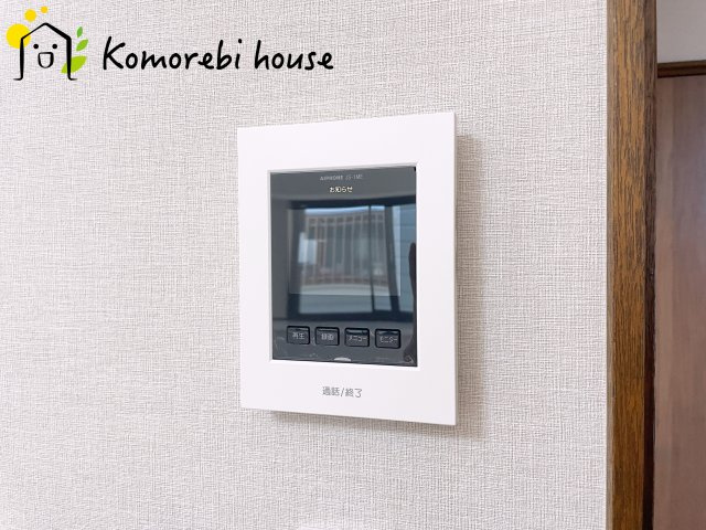 白岡市西2丁目　中古一戸建ての防犯設備|モニター付インターホンです