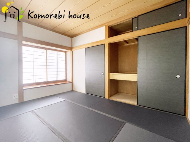 白岡市西2丁目　中古一戸建ての和室|和室がひろがる居住スペース