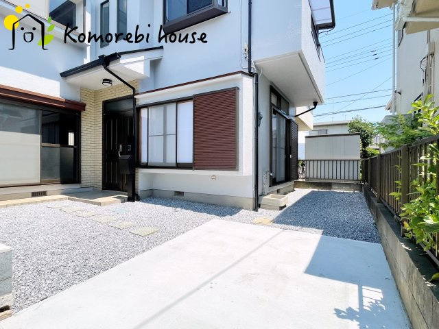 白岡市西2丁目　中古一戸建ての庭|簡単な家庭菜園も楽しめるお庭です