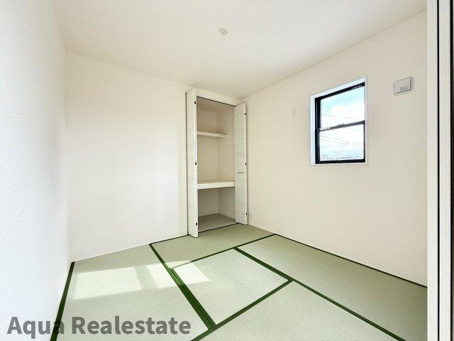 リーブルガーデン丸亀市郡家町第六の和室|和室があると落ち着いた雰囲気になりますね