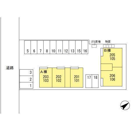 禅　Aの区画図