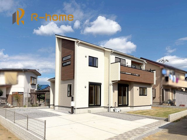 土浦市千鳥ケ丘町　新築戸建て　1号棟の外観|ご予約を頂ければ、『平日』はもちろん『早朝』や『夜間』もご見学可能です♪お気軽にお申し付けください♪