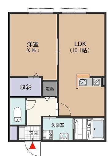 アリオールの間取り
