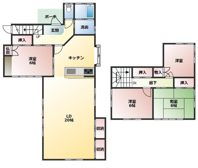 【間取り】 | 菊池郡菊陽町大字津久礼