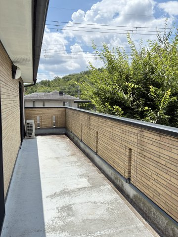 けやき坂１丁目　中古戸建のバルコニー|広さのある開放的なバルコニーです