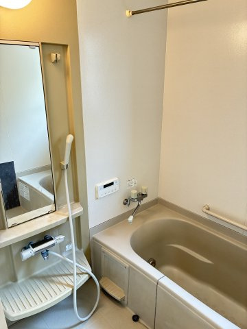 けやき坂１丁目　中古戸建の浴室|明るく綺麗なバスルームです　浴室換気乾燥機付きなので雨の日の室内干しにも最適（＾o＾）
