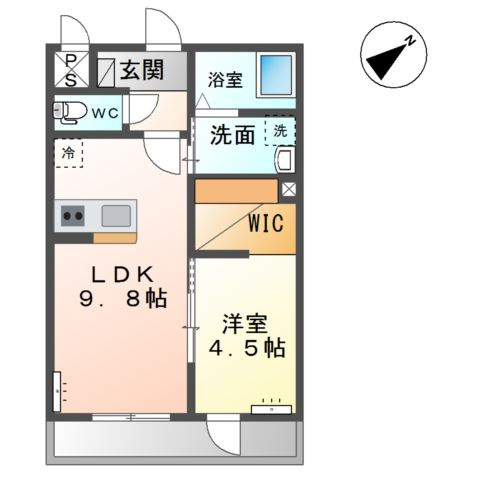 仮）土浦市乙戸南新築アパートの間取り