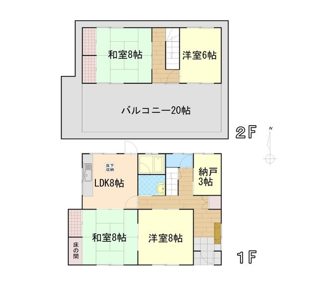 土岐市泉が丘町１丁目の間取り|間取図（平面図）
