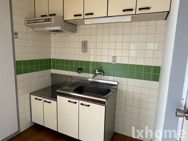 隆起ハイツのキッチン|きれいなキッチンです