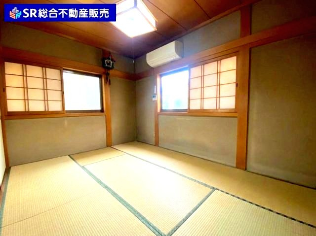 菱江5丁目中古戸建の和室|2面採光で明るい光が入ってきます！（AIで残置物削除）