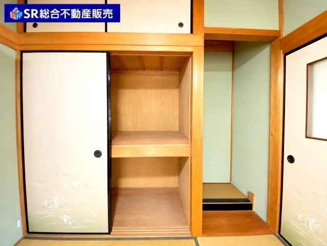 菱江5丁目中古戸建の収納|便利な収納スペースです（AIで残置物削除）