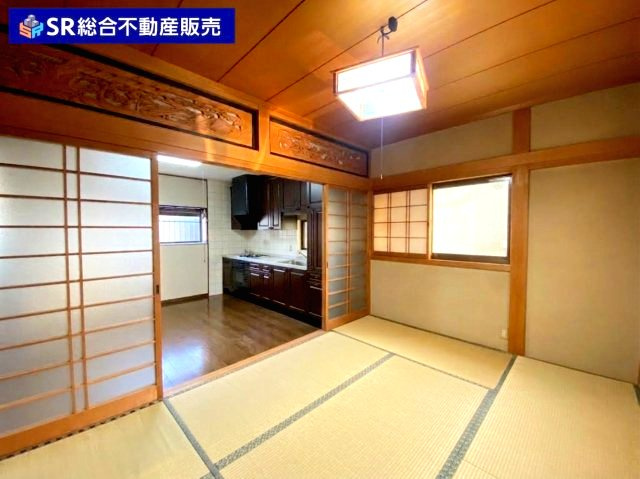 菱江5丁目中古戸建の和室|リビングへの動線が良く使いやすい和室です！（AIで残置物削除）