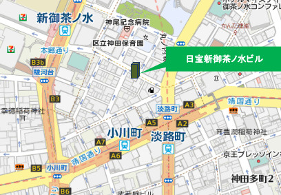 日宝新御茶ノ水ビルの地図