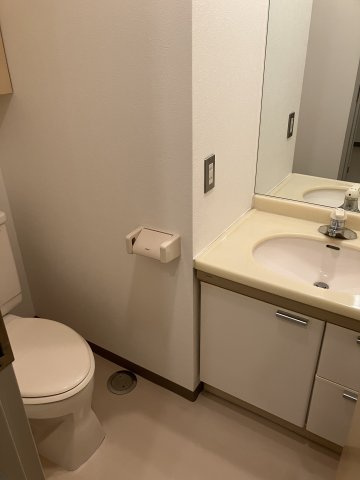 KHOビルの洗面所