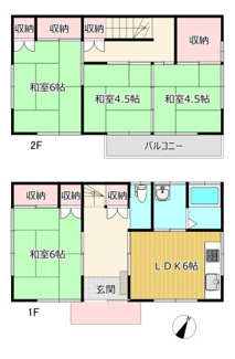 【間取り】 | 杉戸町清地戸建
