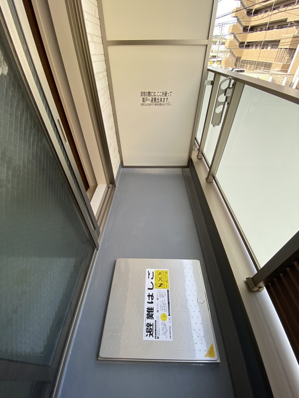 LEPUS御厨Bのバルコニー
