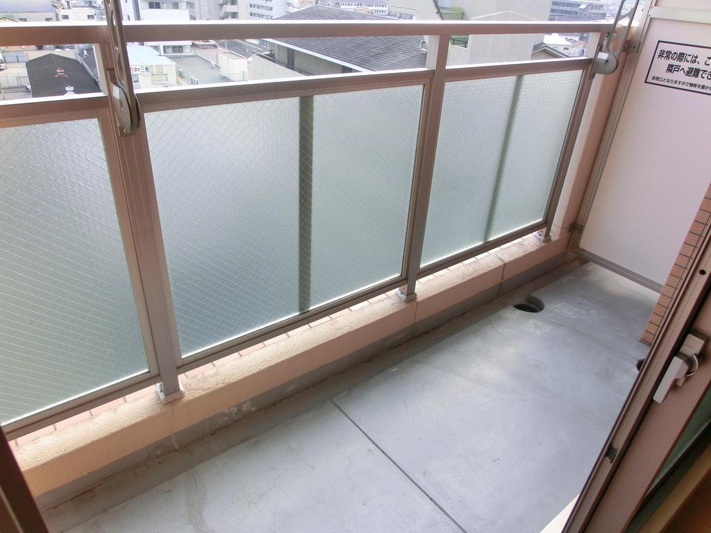 ロータリーマンション長田東のバルコニー