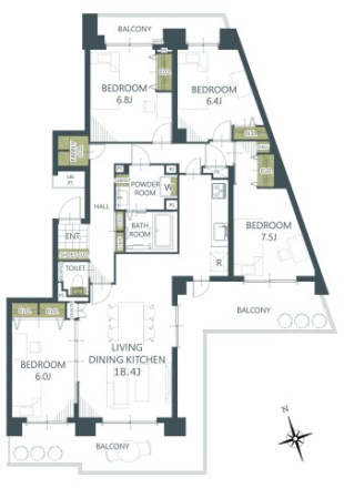 パークシティちはら台１号棟