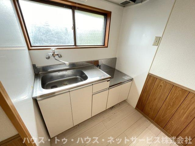 流山市野々下平屋のキッチン