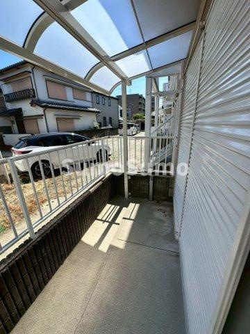 ファミール仁川IIのバルコニー