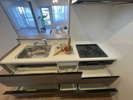 グランドシティ大宮EASTTOWERのキッチン|施工例です