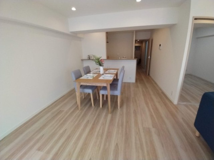 モア・ステージ東久留米の居間・リビング|施工例です