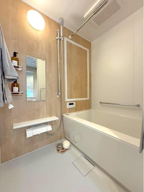メイツ川越の浴室|日々の疲れを癒すお風呂付です