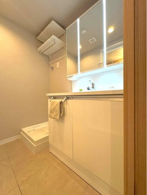 メイツ川越の独立洗面台|独立洗面化粧台が付いています