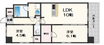 【間取り】 | スプランディッド梅田グランノース