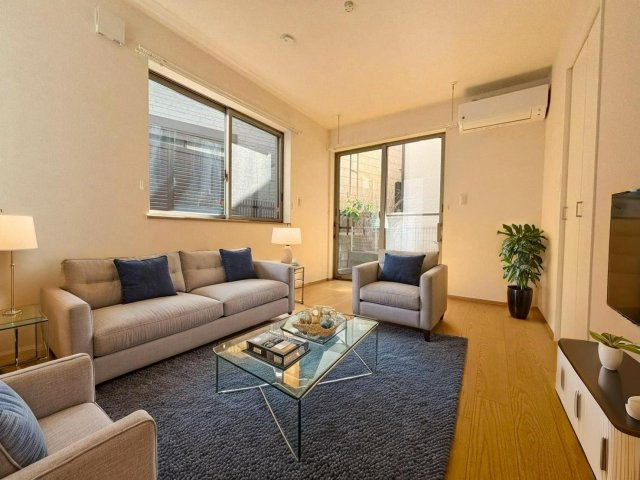 江戸川区平井２丁目ヘーベルハウスの居間・リビング|★ＣＧ家具のため、実査は家具はつきません★