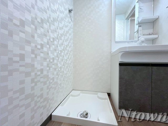 【設備】 | S-RESIDENCE今池beleta | 洗濯機置き場です