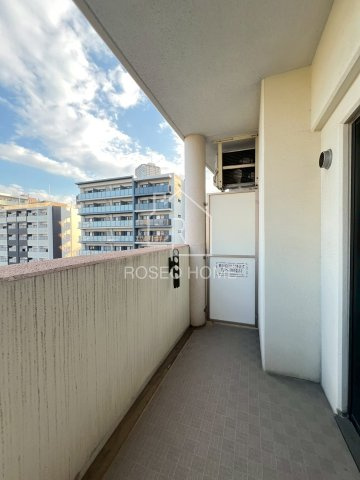 ラグゼ江戸堀のバルコニー