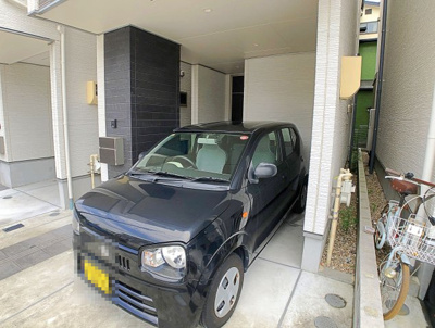 【駐車場】 | デザイナーズ呼続の家【名古屋市賃貸・戸建て】