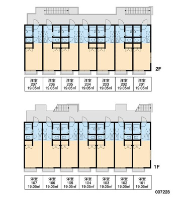 【区画図】 | レオパレスリバーサイド染地