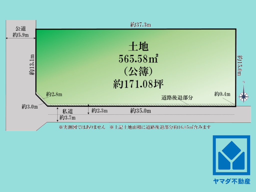 伏見区桃山町島津の土地図